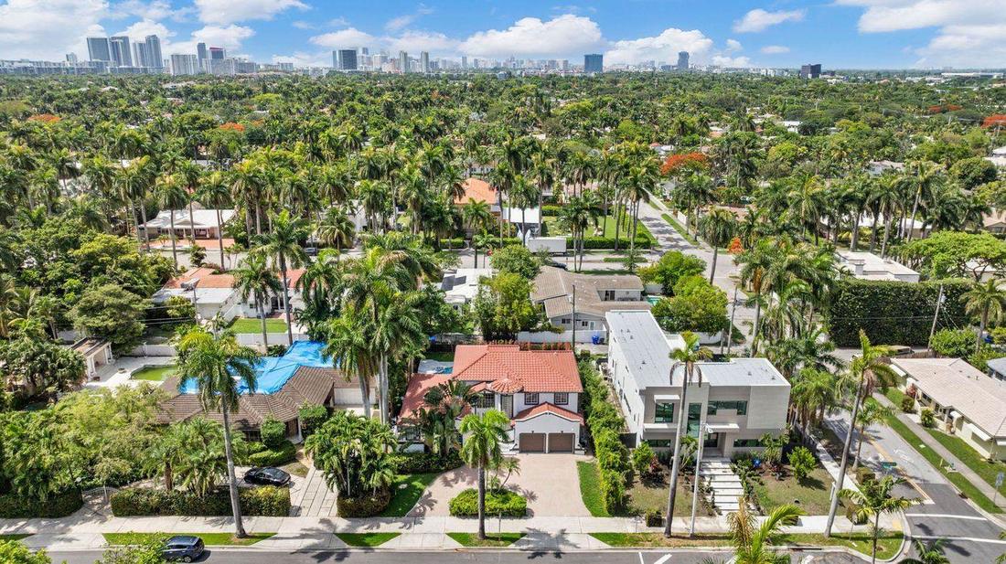 Aerial view of a South Florida neighborhood project by MySFContractor