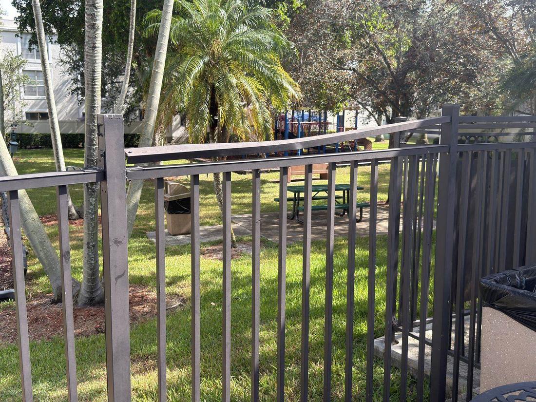Fencing before photo